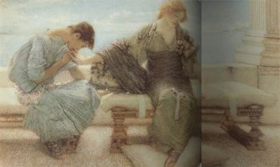 Alma-Tadema, Sir Lawrence Ask Me No More (mk23) China oil painting art
